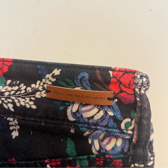 Anthropologie Pilcro and the Letterpress Floral Jeans - Picture 4 of 5